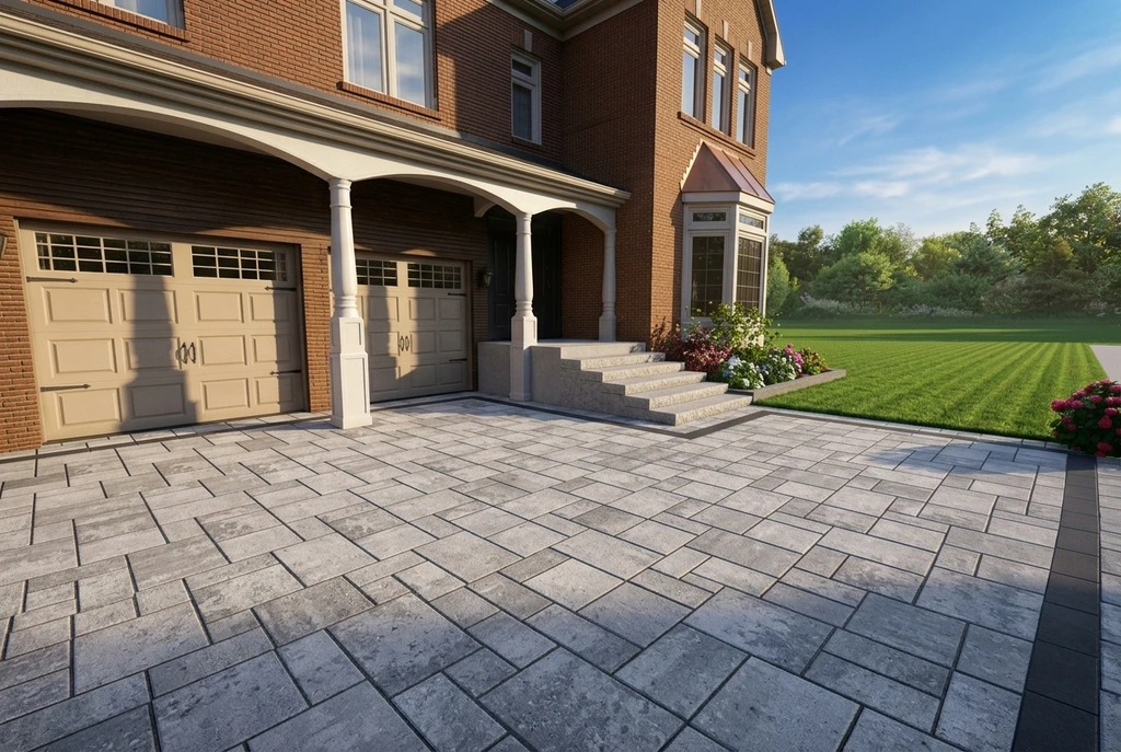 Driveway Detail — 9 Vandolf Crescent design render